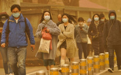 北京市再現沙塵暴 達6級嚴重空氣污染
