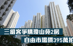 拍卖场成交 | 三组客争购琼山苑2房 自由市场价395万拍出