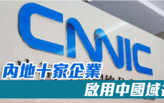 內地十家企業啟用.CN和.中國域名
