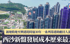 西沙新盘发展成本历来最大 新地收地至兴建耗时逾30年 一系列基建助应付人流