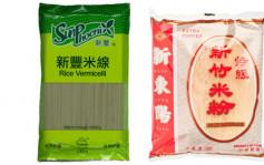 两款米线米粉标签未标明含麸质 食安中心指令停售下架