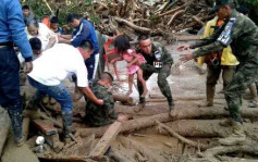 哥伦比亚山泥倾泻 　增至254死400伤220失踪