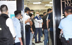 警方元朗進行反罪惡行動 O記總警司帶隊搜查麻將館