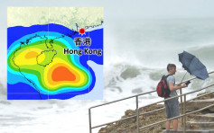 热带低气压形成趋海南 天文台：阵风达烈风