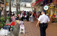 4部門聯合打擊荃灣阻街清走2.5噸雜物 兩人被捕
