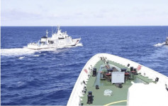 菲律宾4船闯仁爱礁 中国海警以高压水炮驱离