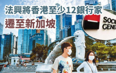 外媒：法興將香港至少12銀行家遷至新加坡工作 避嚴厲防疫限制