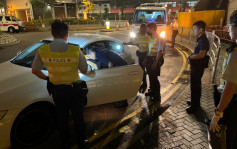 警方东九龙打击药驾及酒驾 4名男司机被捕