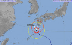 奧鹿迫近日本西南部 料明晚登陸九州