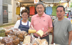 國慶75周年︱高官響應飲食購物優惠 卓永興露天市集買零食 鄧炳強參觀紀律部隊同樂日