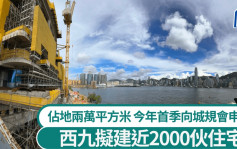 西九擬建近2000伙住宅 佔地2萬平方米 今年首季向城規會申請