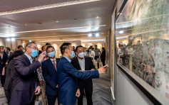 「蘇港名家作品展」開幕 唐英年望推動中華文化
