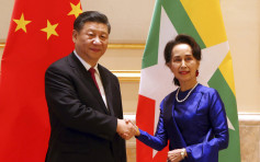 習近平抵緬甸晤昂山 中國最高領導人19年來首訪