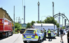 瑞典遊樂園過山車出軌 致1死9傷