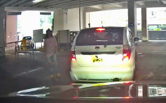 【維港會】P牌司機停車場慢駛被砵 中年婦落車爆粗反擊：揸慢啲唔得㗎