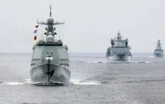 中俄在日本海軍演現場畫面曝光  雙方共派逾10艘艦艇參加