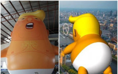 【大地在我脚下】「侵B」气球获准在英国会旁上空漂浮