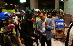 【理大冲突】叶建源：示威者不信任警察 担心离开即被捕　