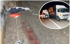 【恐怖车祸】青葵公路两货车相撞 司机断脚掌跟车抛出车昏迷