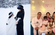 章子怡帶9歲女賞雪慶祝46歲生日 「醒醒」越大越似爸爸汪峰兩部位如倒模