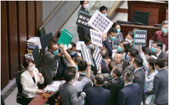 馬逢國自動當選內會副主席 多名泛民抗議被逐