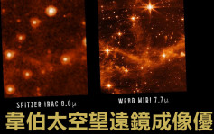 韋伯太空望遠鏡成像較上一代強千倍 星體星雲看得一清二楚