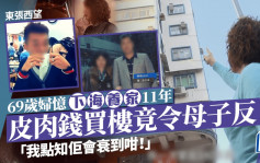 東張西望丨69歲老婦憶下海養家！用皮肉錢買樓竟令母子反目：我點知佢會衰到咁