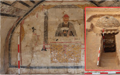 河南跨越1600年老莊師古墓群出土 精美壁畫曝光