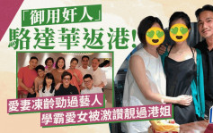 59岁「御用奸人」骆达华罕有现身香港 惊人回春变小鲜肉与冻龄太太出席饭局