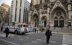 纽约曼哈顿教堂外发生枪击案 枪手被警员击毙
