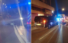 網傳獅隧公路有人遭綁手腳掟落車 警證實為粉嶺婦人捱車撞重創倒地 