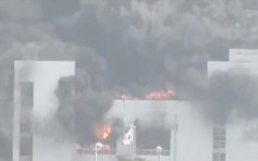 仁川机场外建筑工地陷火海 2小时内遭扑灭