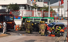 九龙塘的士私家车相撞　两的士乘客受伤送院