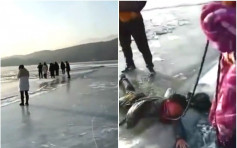 私家车山西结冰湖面玩漂移 3人堕水亡2人获救