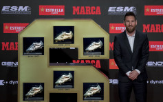 美斯六奪歐洲金靴史上最多  感謝隊友無私貢獻