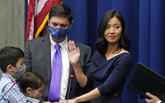 美國波士頓首位華裔女市長吳弭宣誓就職
