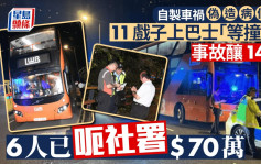 自製車禍呃社署｜騙徒驅車撞巴士釀14傷 涉11名戲子 當中6人已呃70萬元