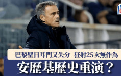 法甲│巴黎聖日耳門0:0歐塞爾 11次中目標攻門無入波 安歷基又歷史重演？