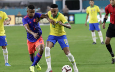尼马回归巴西献入球助攻 领军2:2和哥伦比亚