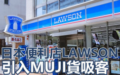 日本便利店LAWSON引入MUJI貨吸客 部分銷售額增兩成