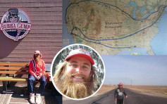缔造「阿甘」传奇！英男13个月跑2.4万公里横越美国