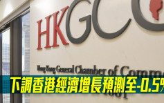 總商會下調香港經濟增長預測至-0.5%