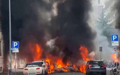 米兰市中心运氧气罐车爆炸酿大火 市长：排除恐袭或犯罪