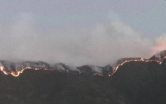 四川木里森林發生火災 火線長約20公里