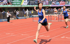 D1田徑｜女子甲組100米欄 白凱文13秒74破學界兼香港U18紀錄