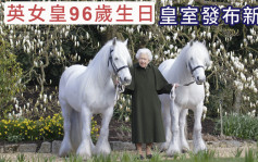 英女皇96歲大壽 皇室發布牽心愛白馬合照