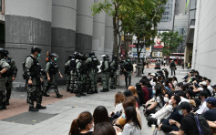 【国歌法】警各区共拘逾360人 涉非法集结等