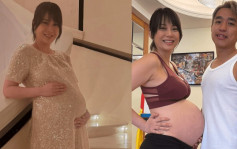 40岁吴日言晒巨肚孕照！怀第三胎体重激增逾40磅  生B患糖尿终身打胰岛素