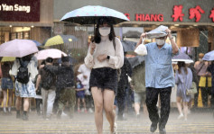 暴雨警告信号取消    天文台指低压槽相关骤雨今日仍会影响珠江口一带