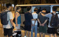警九龍城區掃毒 檢獲67萬元毒品拘捕2男